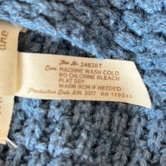 Matilda Jane Asymmetric Hem Convertible Cowl Neck Waterfall Cardigan Size Medium - Picture 11 of 11